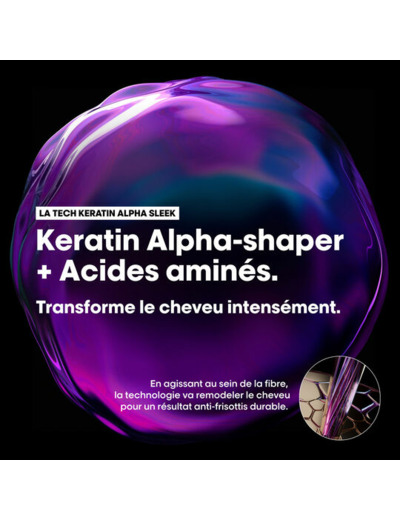 Shampooing disciplinant Keratin Alpha Sleek 300 ml