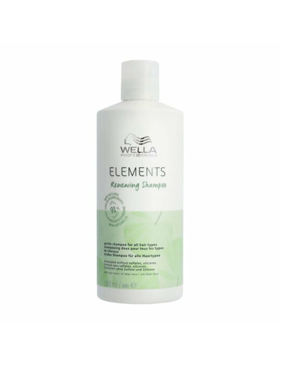 Shampooing régénérant pour cuirs chevelus normaux à gras Renewing Elements 500ml