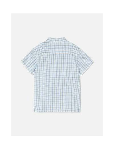 Chemise boutonnée à carreaux