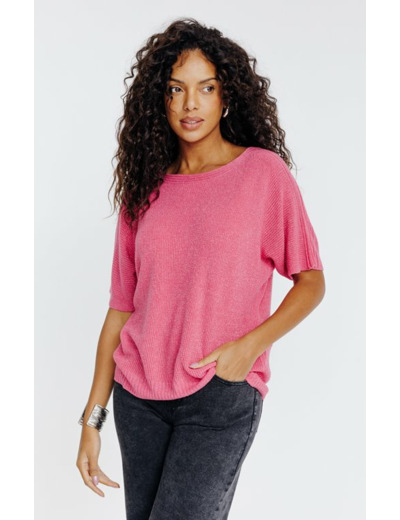 Pull avec brillance all over