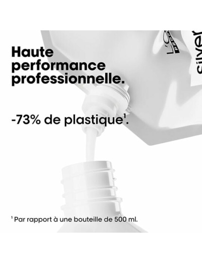 Shampooing déjaunissant Silver recharge 500ml