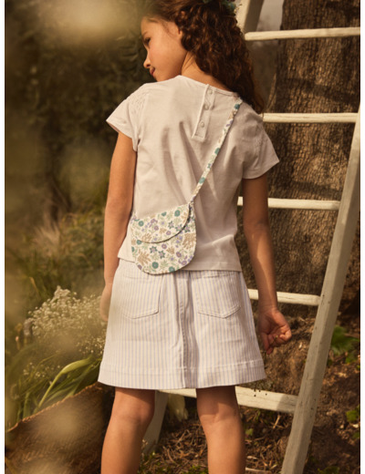 T-shirt sac à fleurs