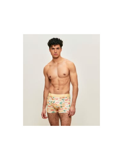 Boxer en microfibre motifs crustacés