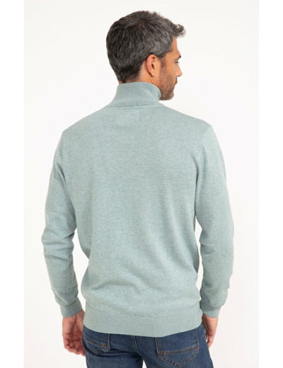 Pull col montant uni Contrast