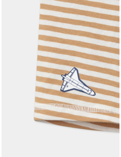 Lot de 3 boxers à rayures, imprimé ou uni Garçon