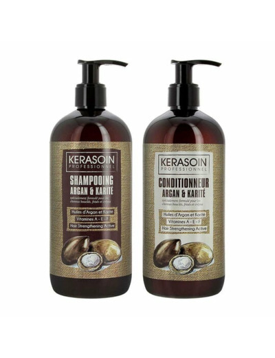 Rituel Argan & Karité shampooing et conditionneur
