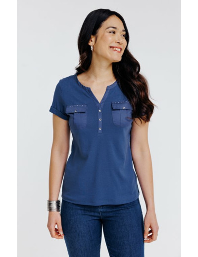 Tee-shirt uni manches courtes