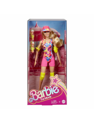 BARBIE LE FILM : POUPÉE BARBIE ROLLER