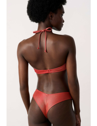 Triangle haut de maillot pailleté