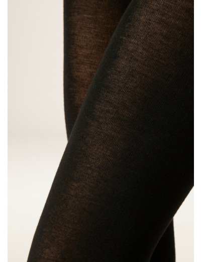 Collant opaque Matt avec cachemire et modal