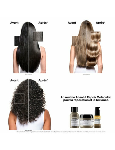 Huile bi-phase Absolut Repair Molecular 30 ml