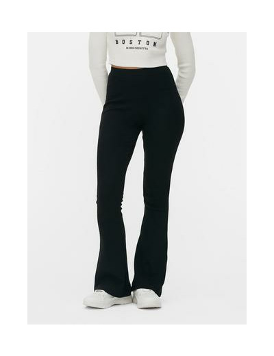 Legging évasé côtelé à coordonner