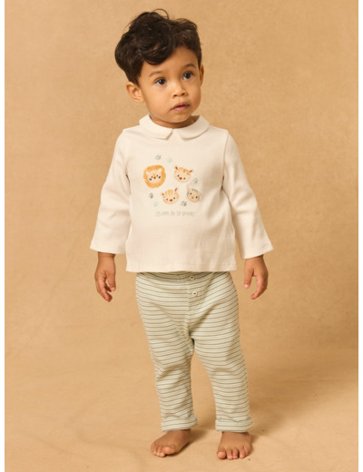 Pyjama à côtes