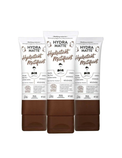 Hydra Matte - Crème Hydratant Matifiante X 3