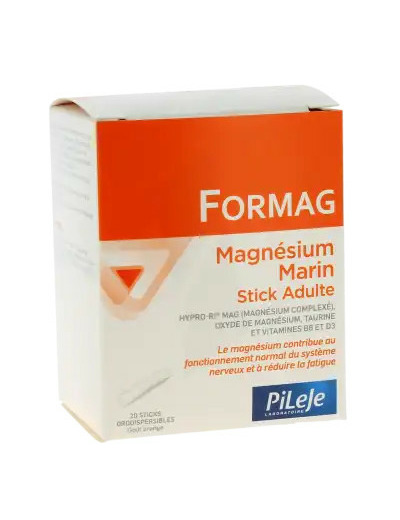 Pileje Formag Adulte Boîte De 20 Sticks Orodispersibles