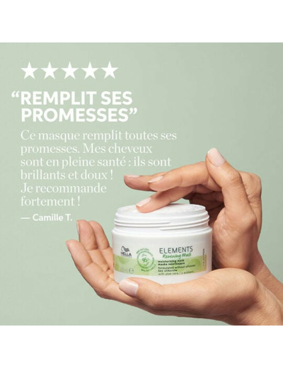 Masque hydratant régénérant pour tous types de cheveux Renewing Elements