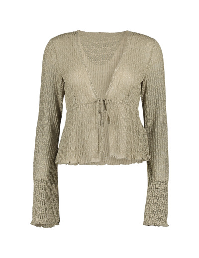 Cardigan à manches longues