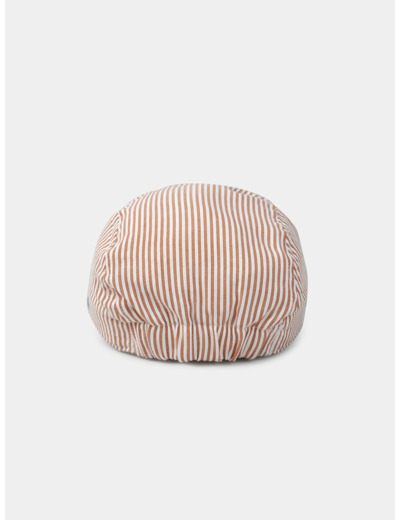 Casquette rayée