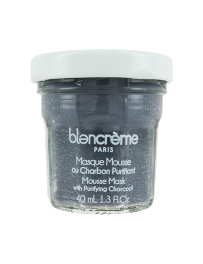 Masque Mousse Charbon Purifiant