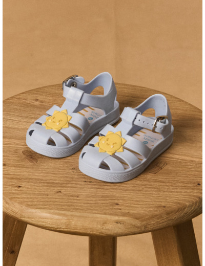 Sandales bleu ciel