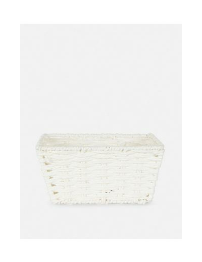 Panier carré en corde