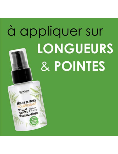 Sérum pointes nourrissant pointes sèches & abîmées Gamme Nature