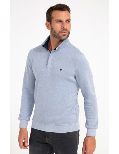 Polo Col Montant Manches Longues Chaud