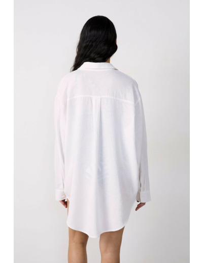 Chemise longue de plage