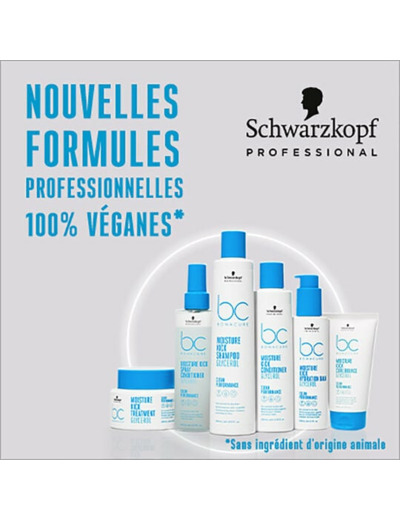 Shampooing hydratant cheveux normaux à secs ou bouclés BC Moisture Kick 500ml