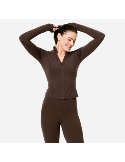 Veste de fitness cintrée femme