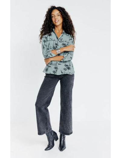 Chemise imprimé jungle