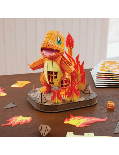 POKEMON SALAMÈCHE - PUZZLE 4D BUILD