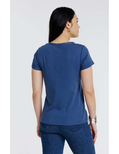 Tee-shirt uni manches courtes