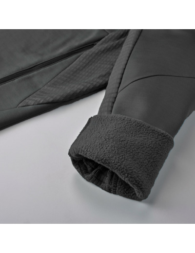 Veste polaire de randonnée - mh500 hood - femme