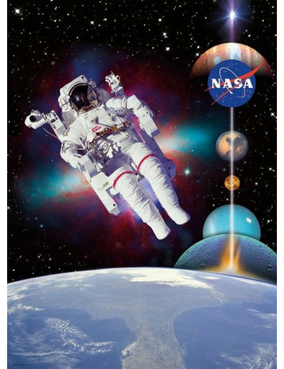 CLEMENTONI PUZZLE 500 PIÈCES - ASTRONAUTE FLOTTANT DE LA NASA