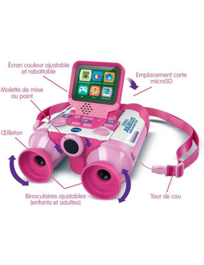 GENIUS XL JUMELLES VIDEO INTERACTIVE ROSE