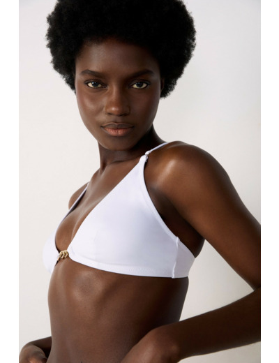 Triangle haut de maillot détail bijou