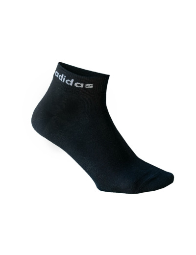 CHAUSSETTES DE SPORT ADIDAS MI-HAUTES NOIR BLANC GRIS LOT DE 3