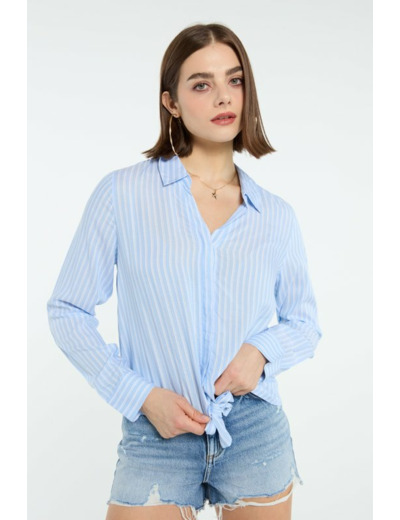 Blouse à nouer