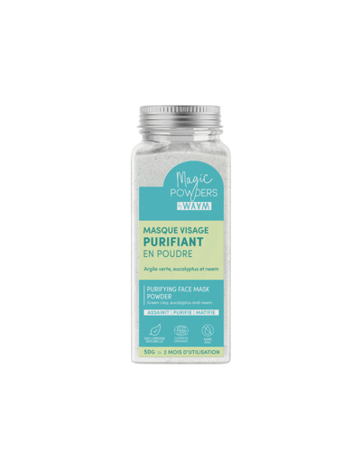 Masque Visage Purifiant En Poudre Bio