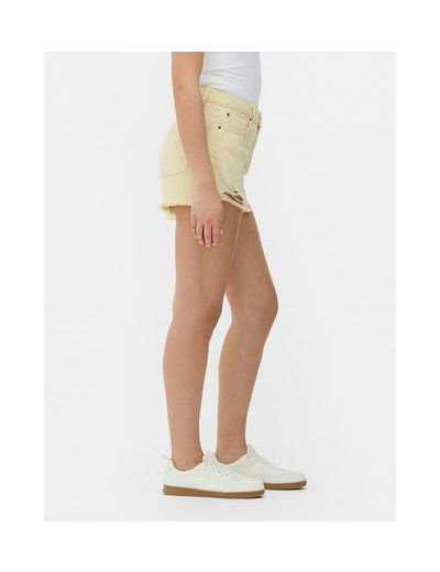 Short en jean déchiré