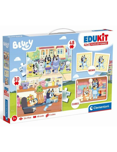 BLUEY - EDUKIT 4 EN 1
