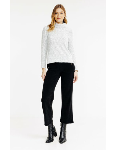 Pull en matière fantaisie