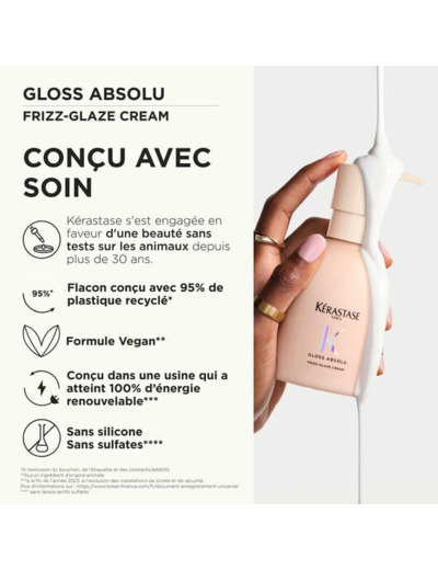 Crème Frizz-Glaze Gloss Absolu