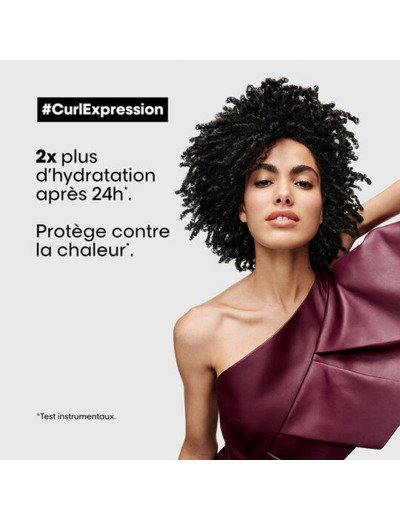 Crème hydratante sans rinçage pour cheveux bouclés Curl Expression