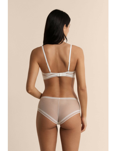 Soutien-gorge triangle sans armatures avec détails en dentelle,Soutien-gorge triangle sans armatures avec détails en dentelle;${refinementColor}