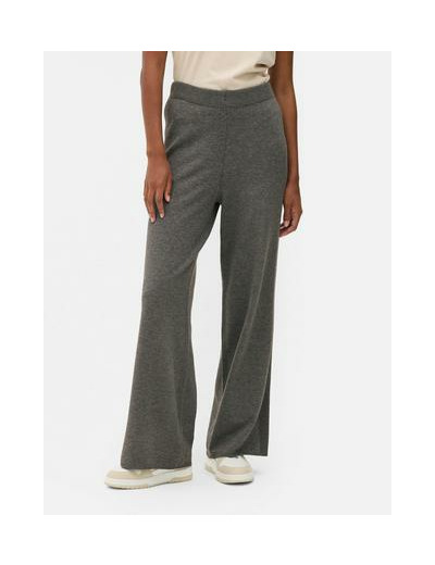 Pantalon en maille côtelée