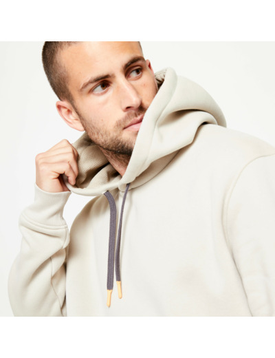 SWEAT-SHIRT DE SKATEBOARD HD500 COLLECTION SIGNATURE DAMESTOY BEIGE