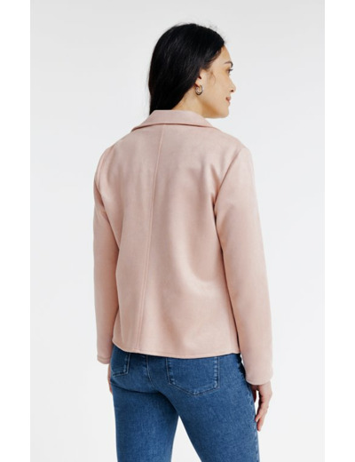 Perfecto non doublé en suédine