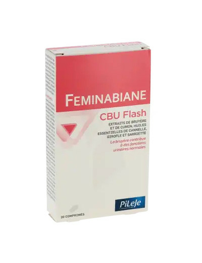 Pileje Feminabiane Cbu Flash Nouvelle Formule 20 Comprimés
